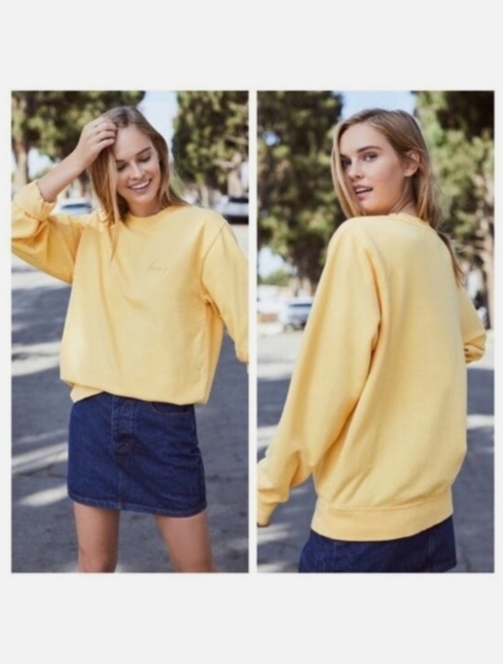 BRANDY MELVILLE ERICA HONEY SWEATSHIRT✨